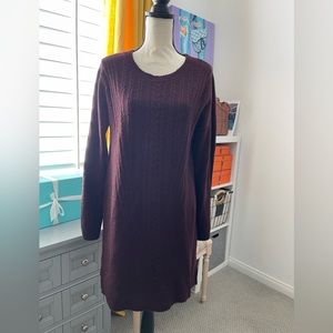 Max Studio sweater dress.